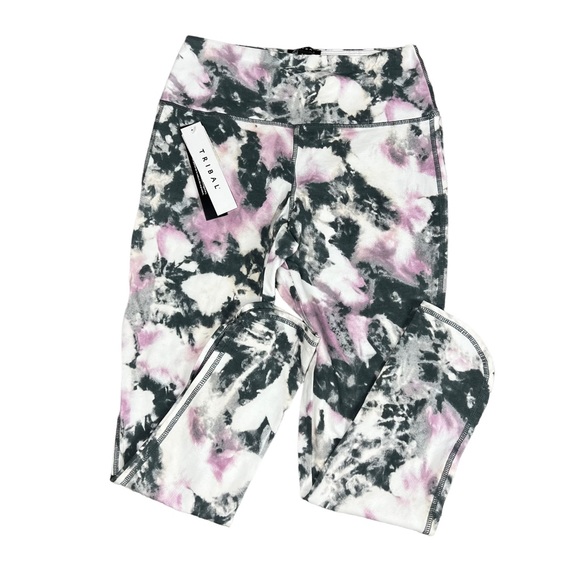 Tribal Pants - Tribal NEW women’s tiedye mulberry leggings SZ PS